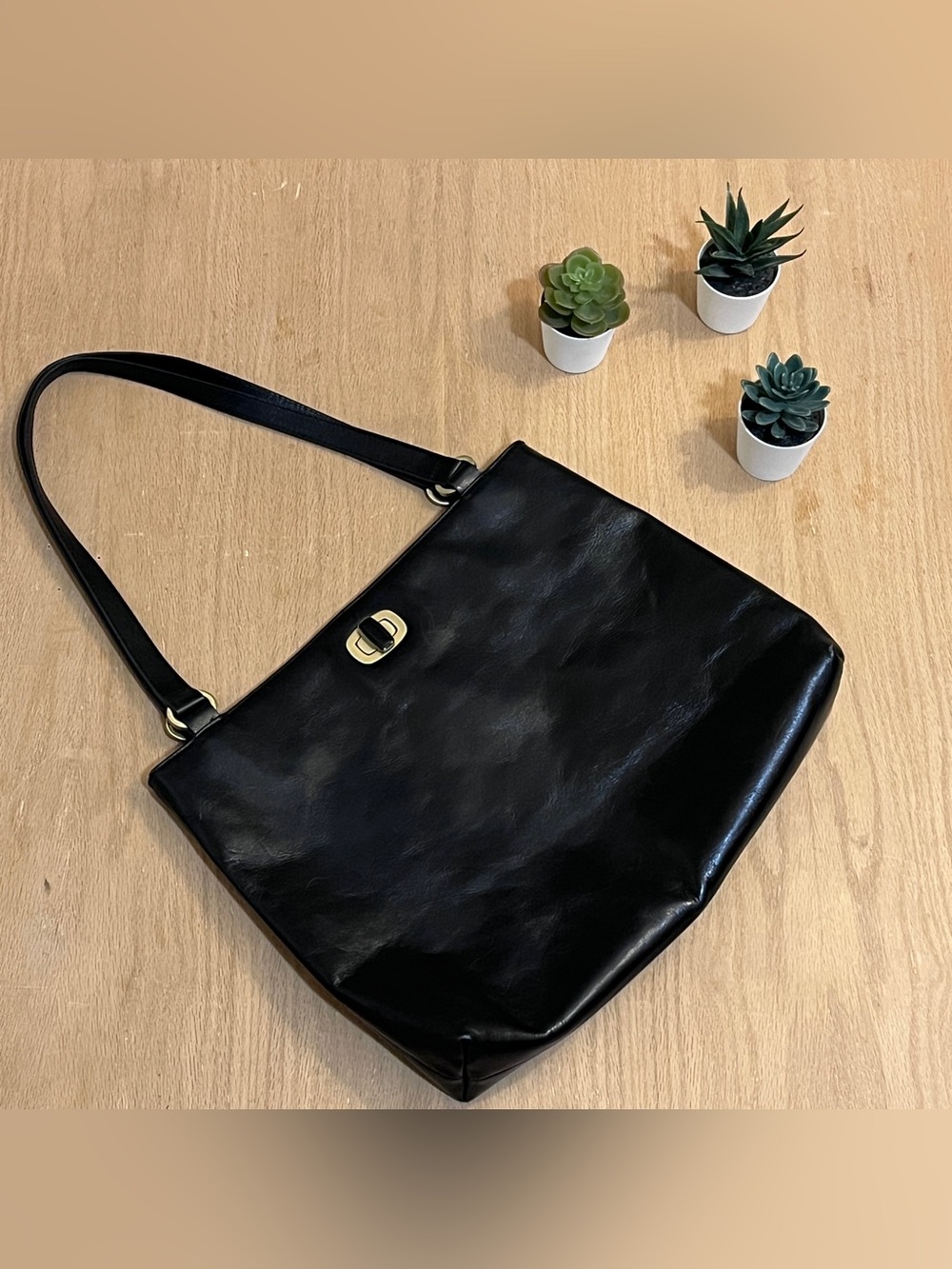 Hobo The Original Black Leather Should Bag /  Purse